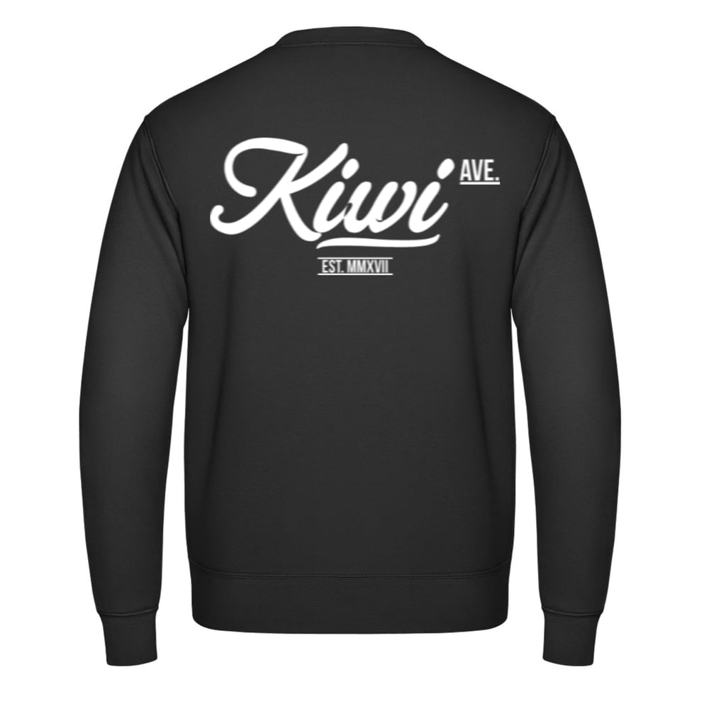 Image of Kiwi Avenue Signature Sweatshirt (Black)