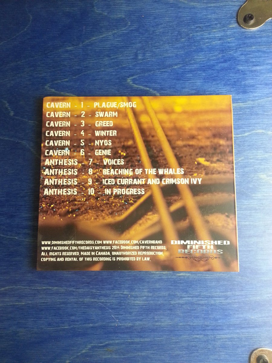 Cavern / Anthesis - Split CD