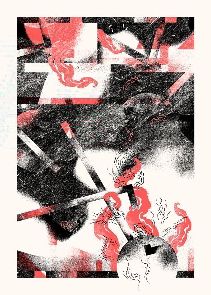 Artprint "EN FUMÉE" (2017)