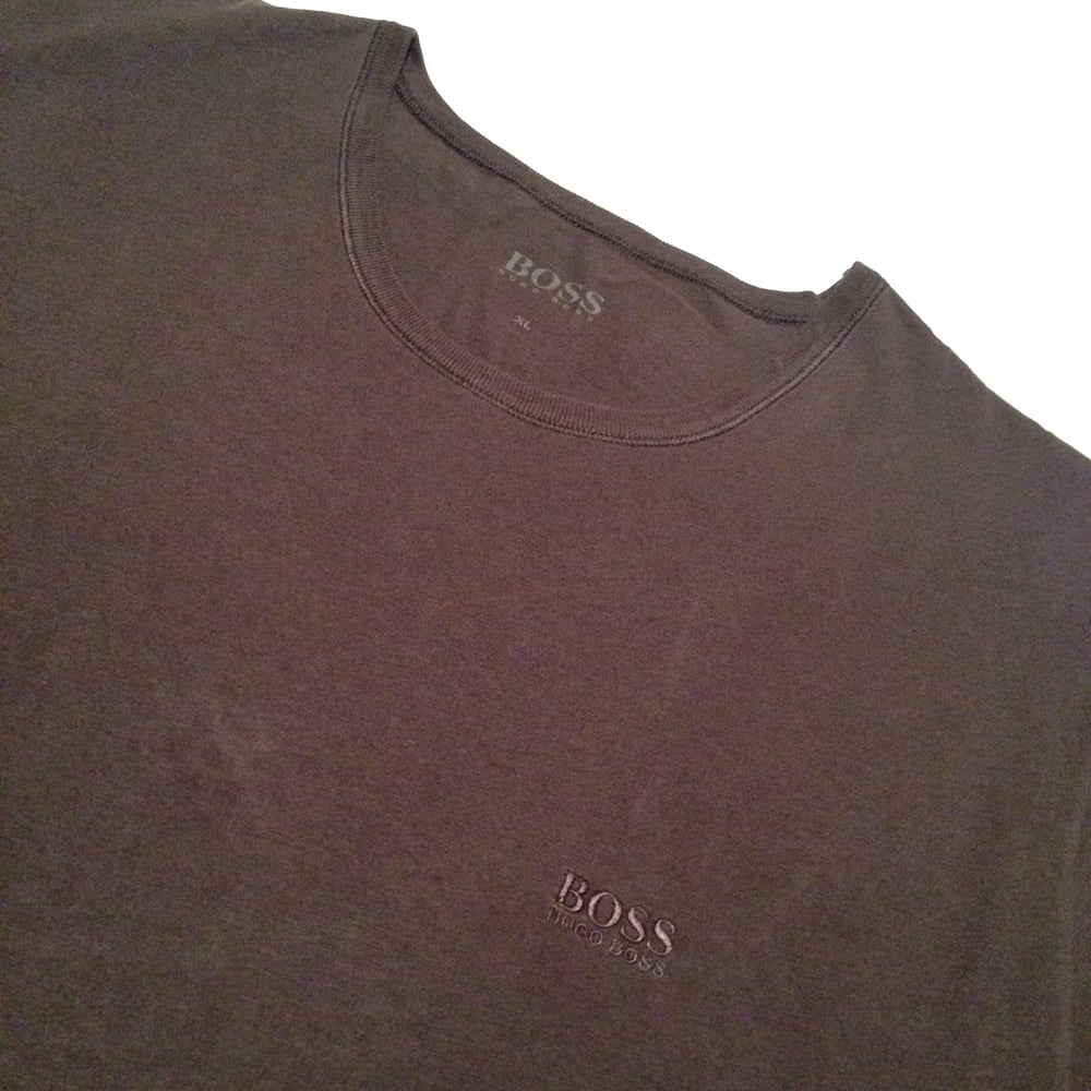 Image of SMOKE GREY HUGO BOSS T-SHIRT