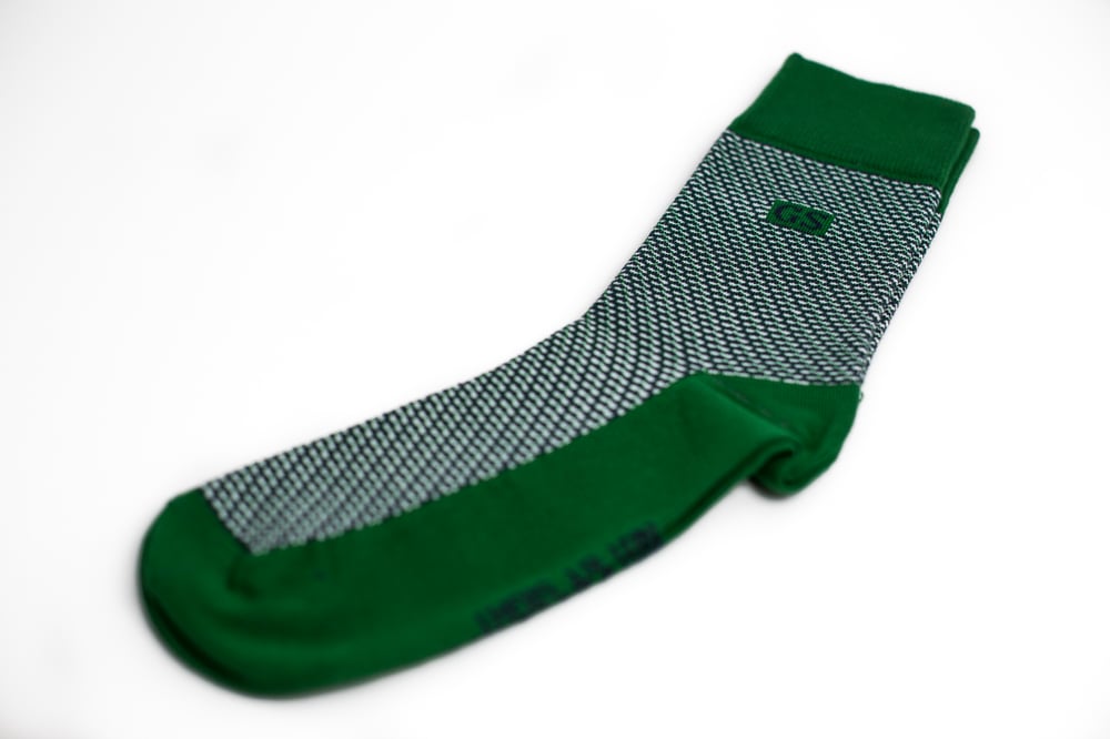 Image of Green Tweed Socks