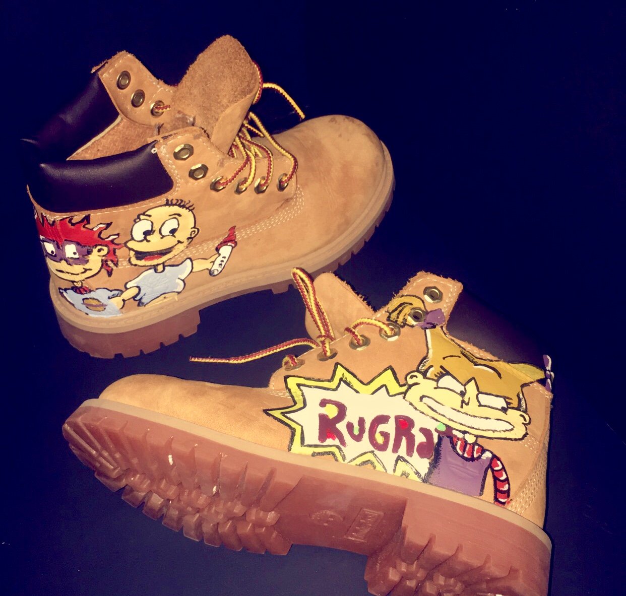 custom rugrats shoes