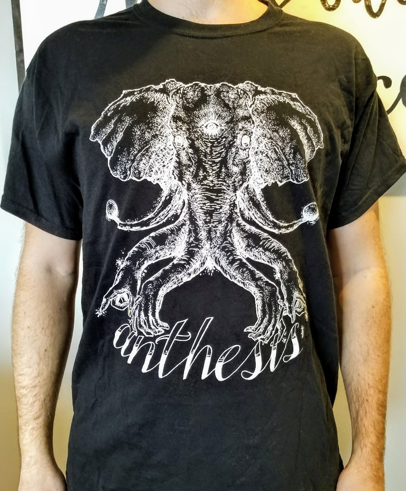 Image of Anthesis - Elephant T-shirt - Black