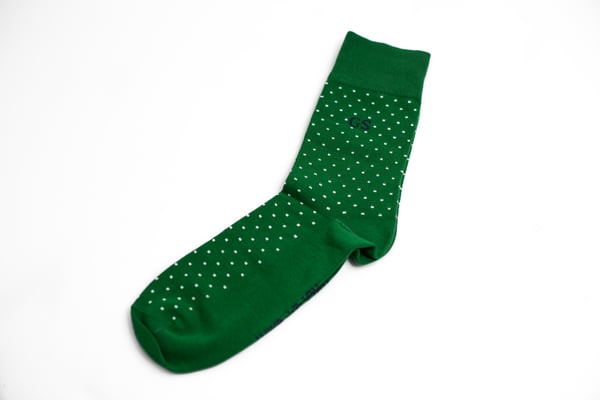 Image of Green Polka Dots Socks
