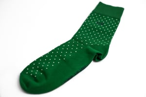 Image of Green Polka Dots Socks