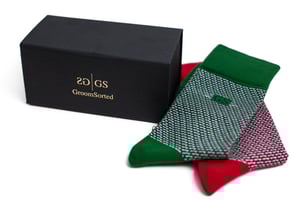 Image of 2 Pairs of Tweed Socks
