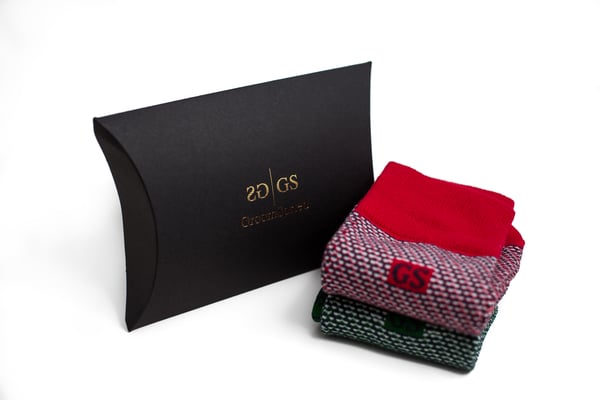 Image of 2 Pairs of Tweed Socks