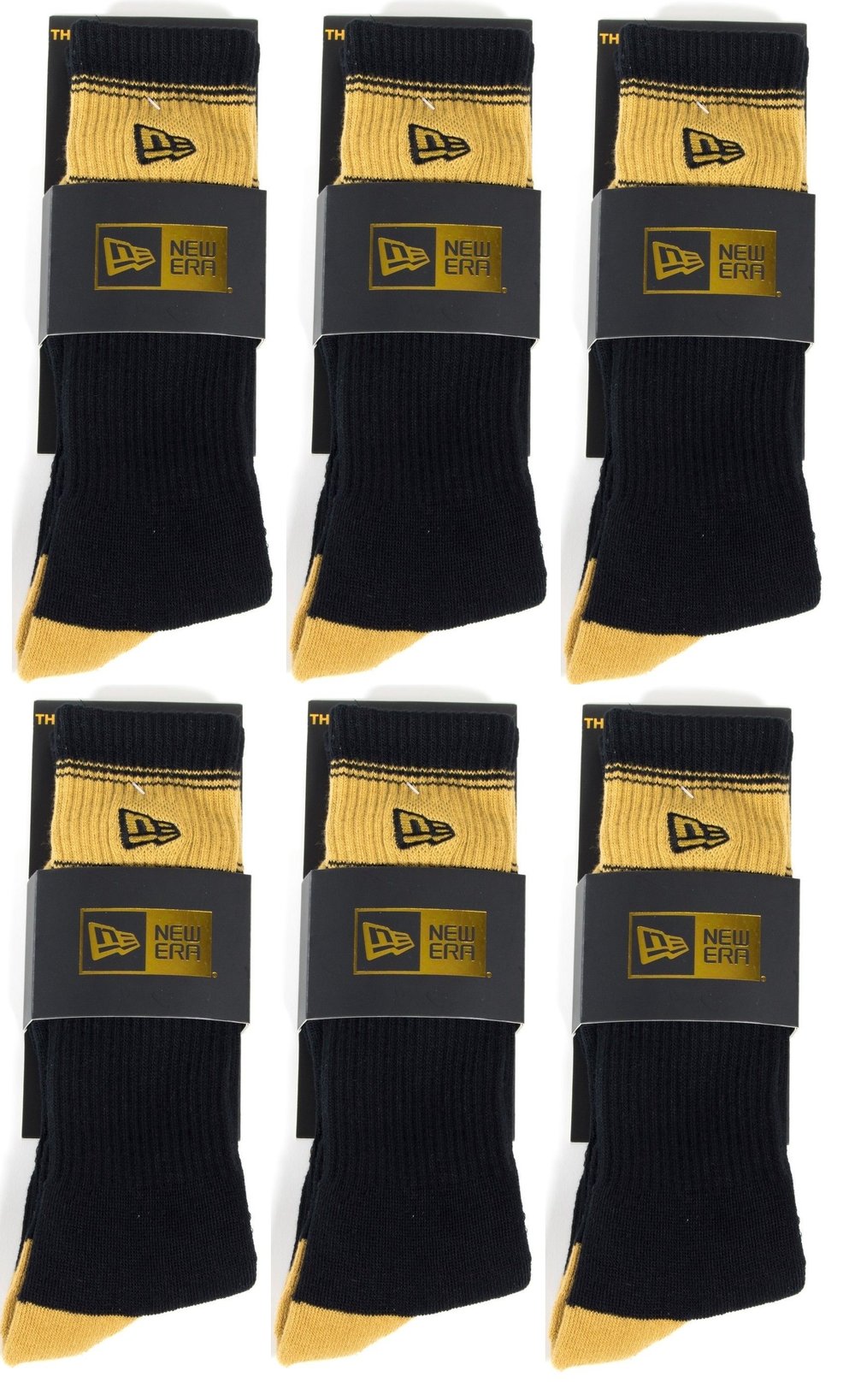 New Era 6 Pack Socks