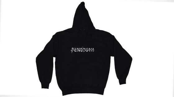 Image of Pensouth Ribbon Hood | Black |