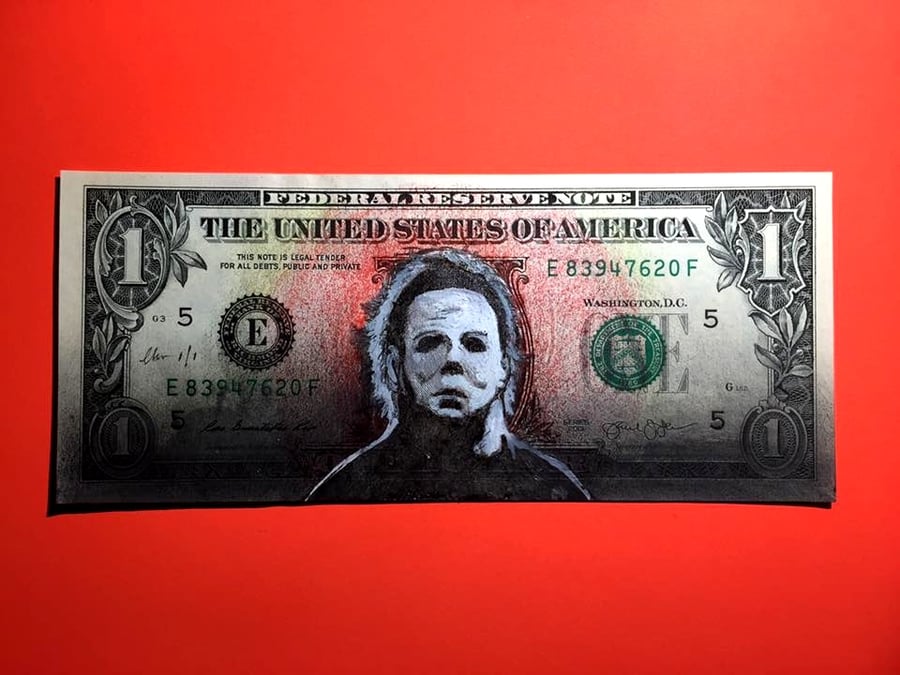 Image of The shape Money Art