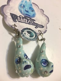 Image 4 of Pain Drop Earrings #7 OF 7