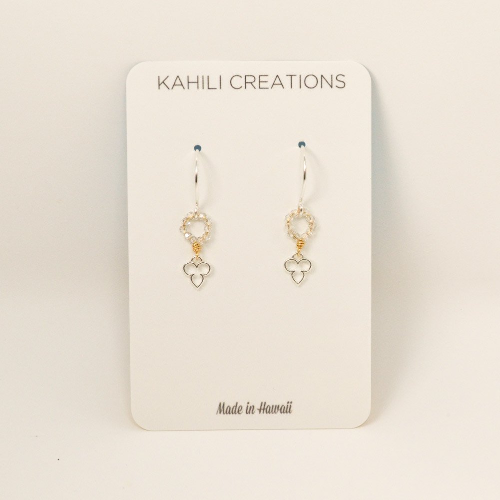 Image of Tiny yoga-inspired earrings