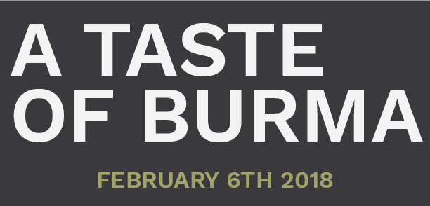 Image of Taste of Burma - February 6th Tuesday - Dinner Ticket - One Person