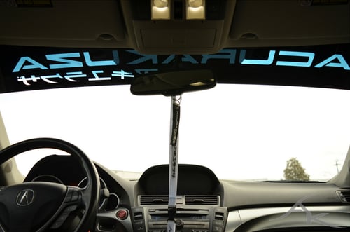 Image of Upper Windshield Banner with Kanji