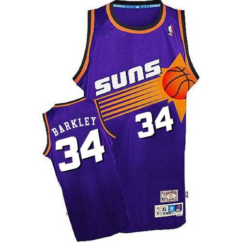 Men's Suns #34 Charles Barkley Men's 