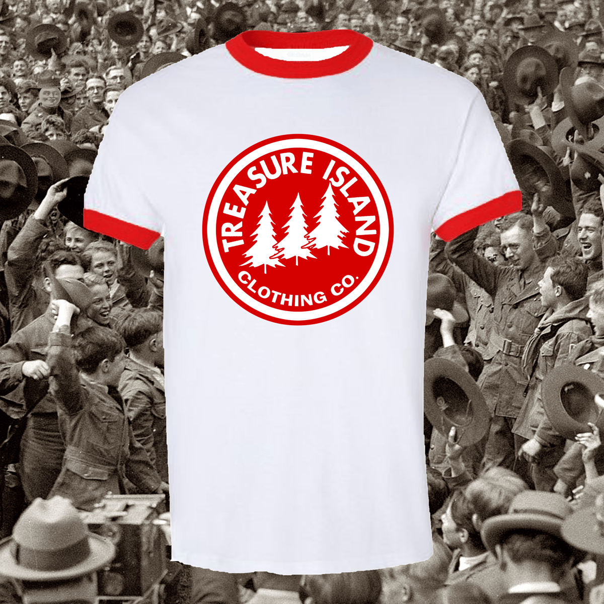 Download Promo T-Shirt | Treasure Island Clothing Company