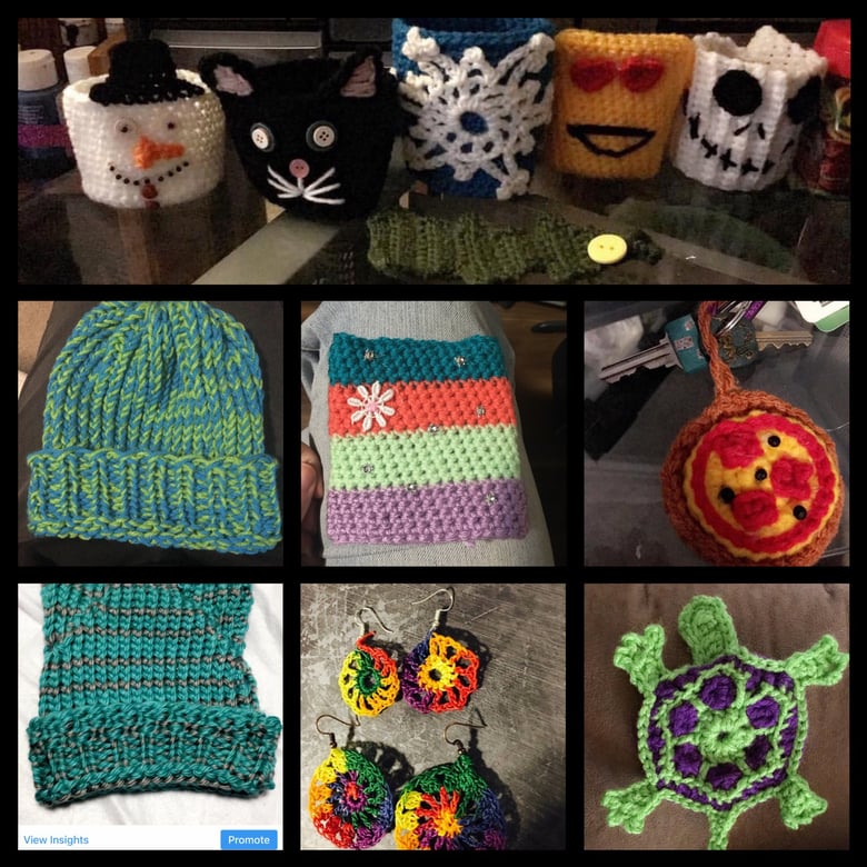 Image of Crocheted items