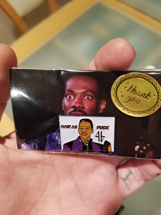 Image of EDDIE  RAW AS FUCK PIN! OUR 2ND PIN EVER MADE. ONLY 2 AVAILABLE! OUT THE VAULT