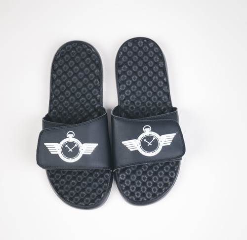 Image of FlyTimez "Fly Slidez" (Black/White)