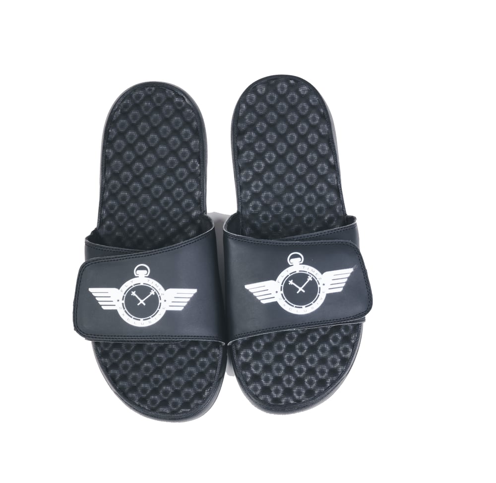 Image of FlyTimez "Fly Slidez" (Black/White)