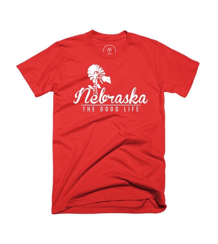 Image of Nebraska The Good Life Tee