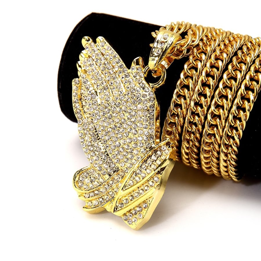 Image of Iconic Prayer Hands Chain