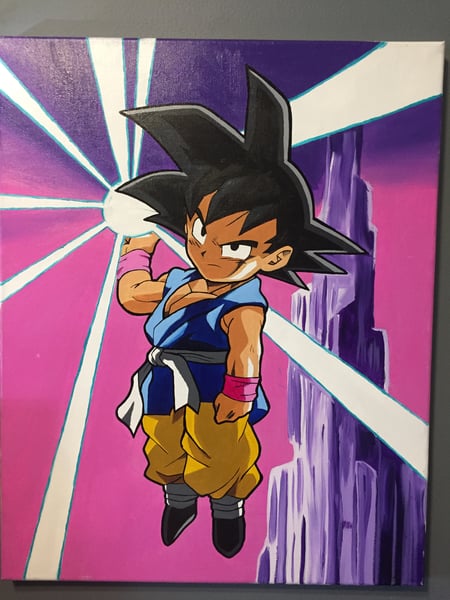 Image of Kid Goku from GT