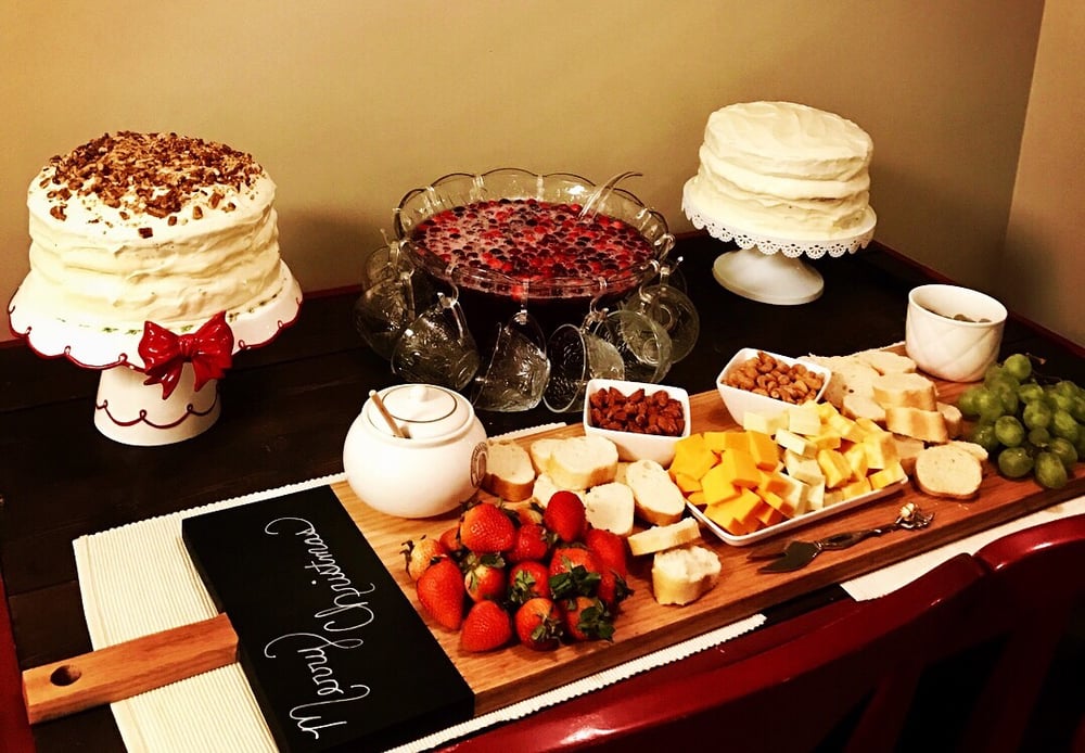 Image of Charcuterie Board with Chalkboard Topper