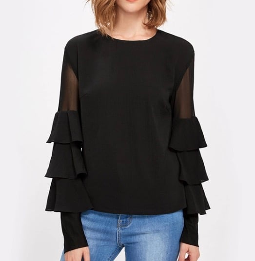 Image of Ruffle| Blouse