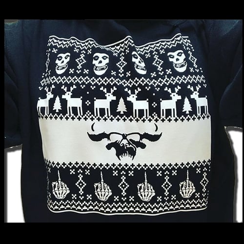 Image of Danzig Skull Christmas Sweater