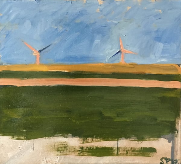 Image of South from Sidney, NE, Nuclear Missile Silo (41°04'N, 102°87'W)