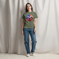 Image 4 of USA Flag Sloth Independence Day T-shirt
