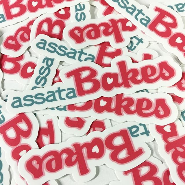Image of AssataBAKES Sticker Pack