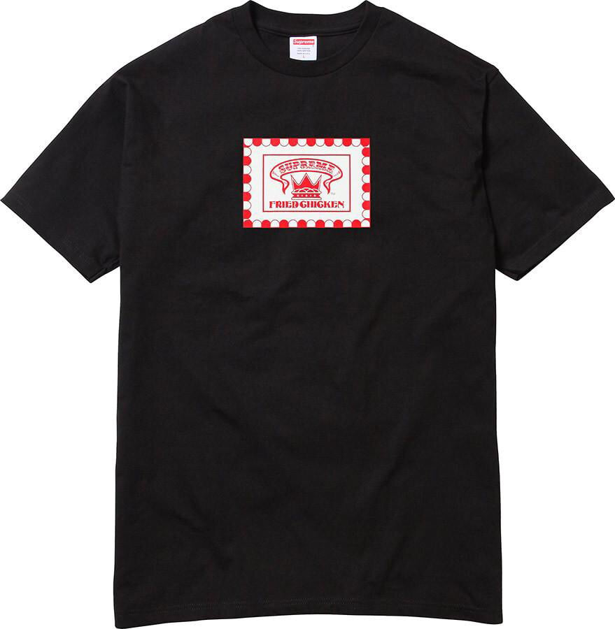 supreme fried chicken tee