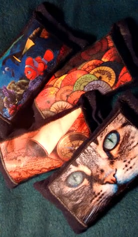 Image of Weight Bags - SMALL (4) Rectangular Shaped - 4/SET