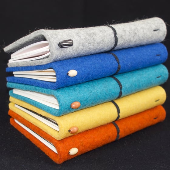 Image of Felt Travel Journals