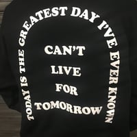 Image 4 of Can't Live - Black Crewneck Sweatshirt