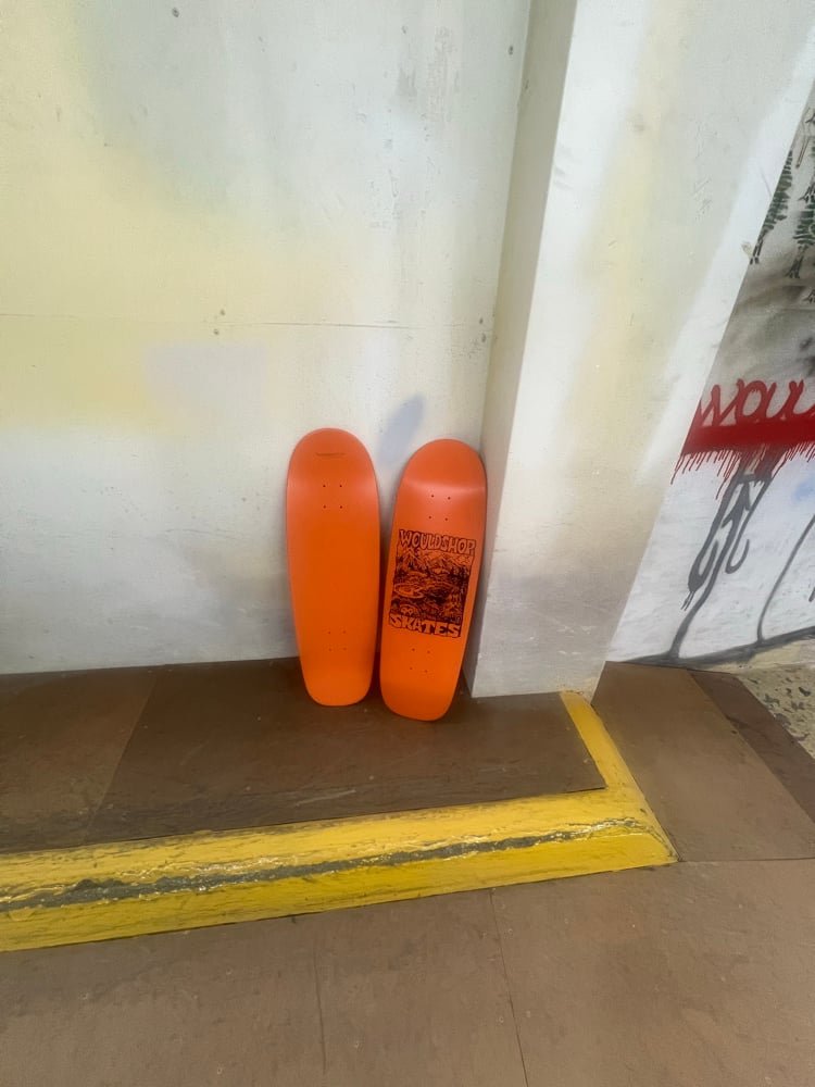 Image of 9.5 orange MT bowl