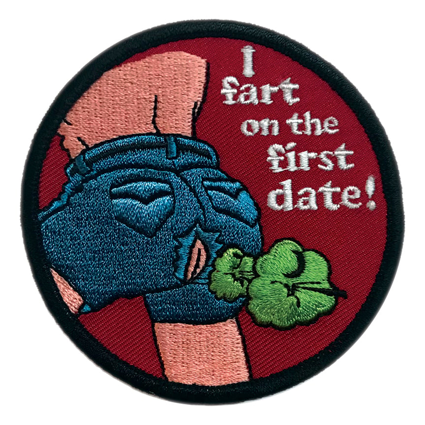 Image of I Fart on the First Date! Patch