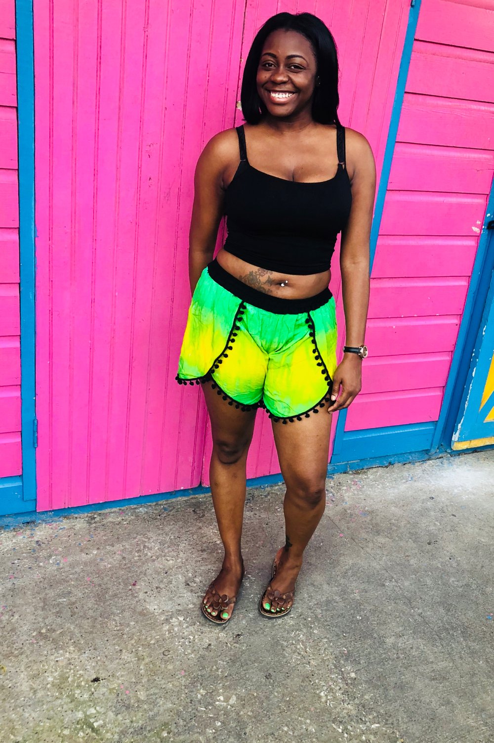 Jamaica Pom Pom Shorts