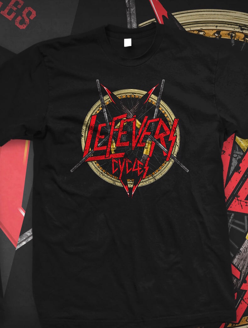 Death Metal” logo tee | Lefevers Cycles