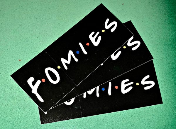 Image of 3 FOMIES STICKER PACK