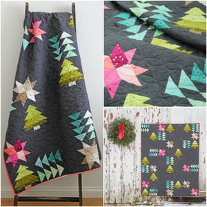 Image of Home for the Holidays Ombre Quilt Pattern