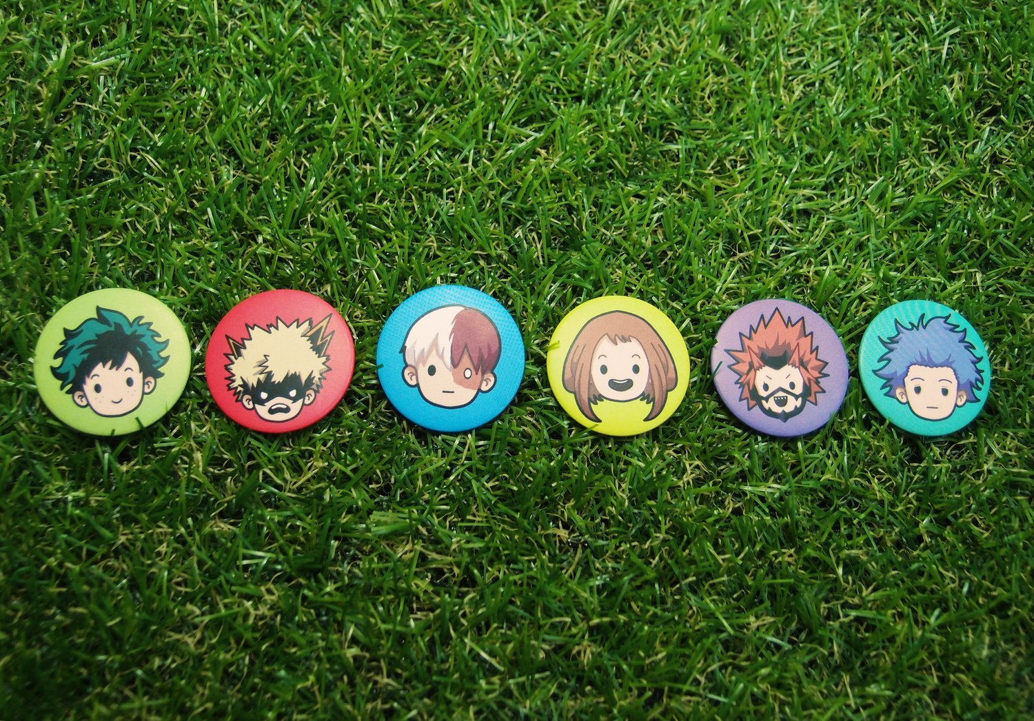 Image of Boku No Hero Academia Badges!