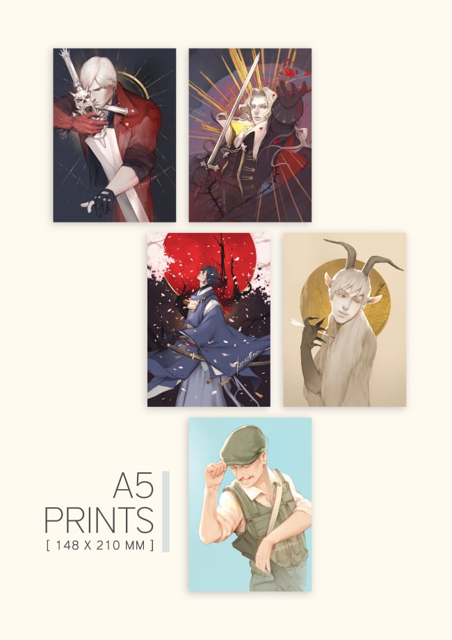 Image of A5 PRINTS