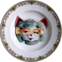 Image 1 of Eyeconic - Marilyn Kitsch Face - Vintage French Porcelain Plate - #0579