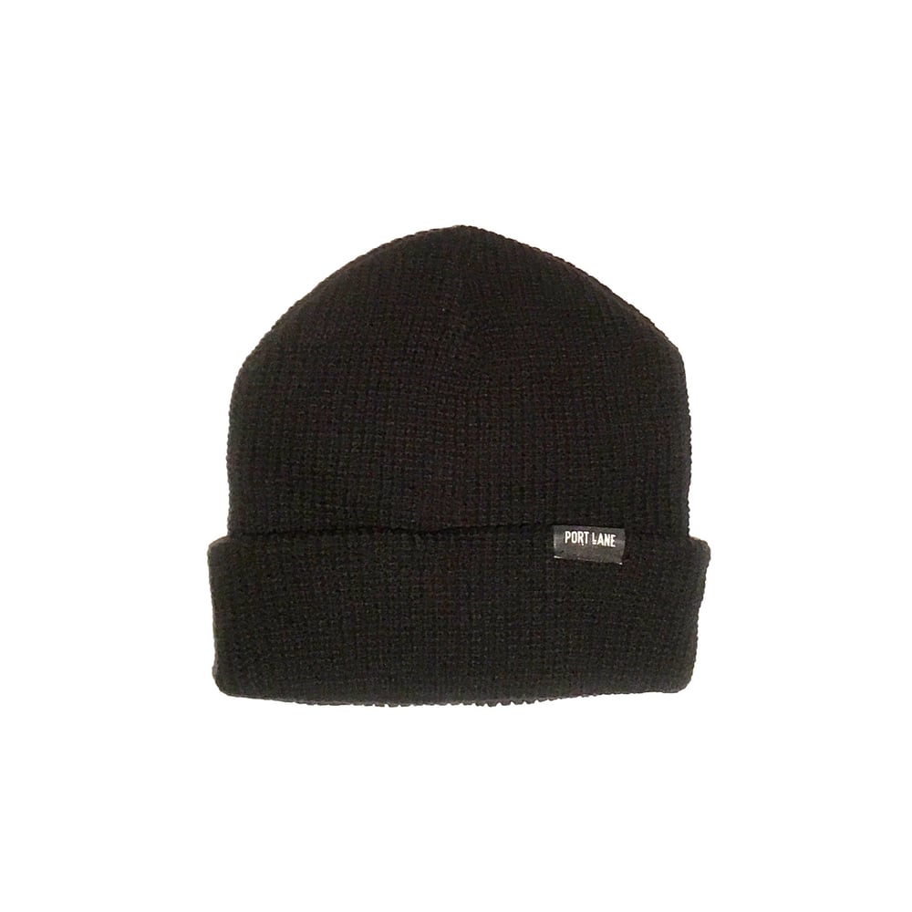 Image of Port Lane - Sailer Beanie - Black