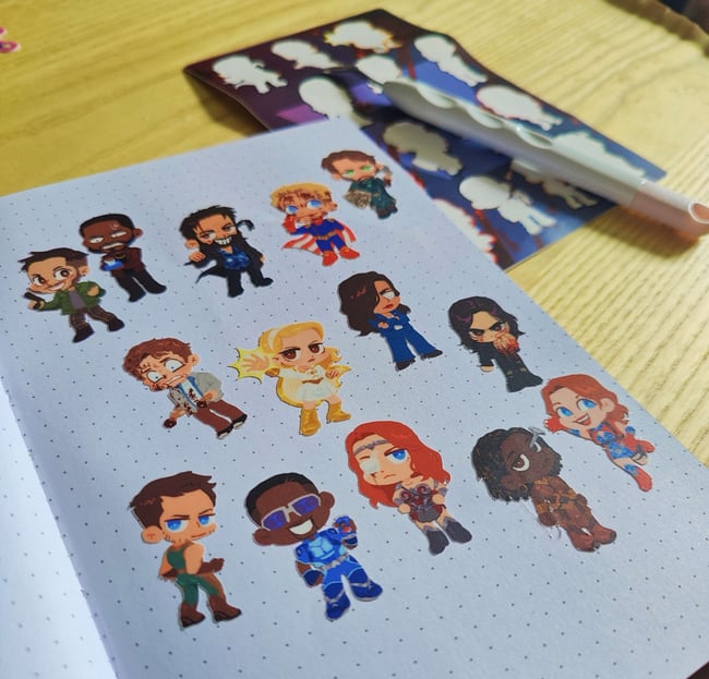 The Boys Sticker Sheet