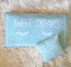 Sweet Dreams Mint Pillowcase