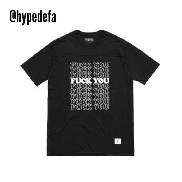 Image of HISTERIC GLAMOUR FUCK YOU TEE